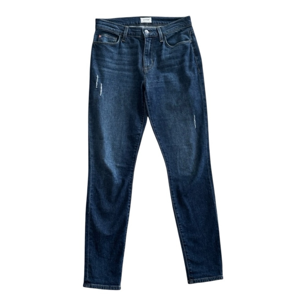 HUDSON JEANS Blair High Rise Skinny Denim Size 27 4 6 Casual Luxury Designer - Picture 4 of 10